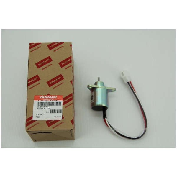 Genuine Yanmar Fuel Stop Control Solenoid