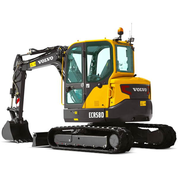 Volvo ECR58D Compact Excavator Parts