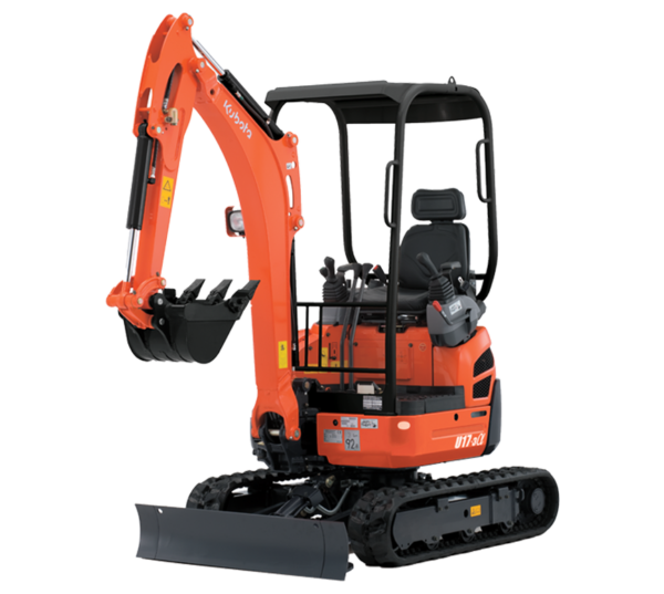 Kubota U17-3 Excavator Parts