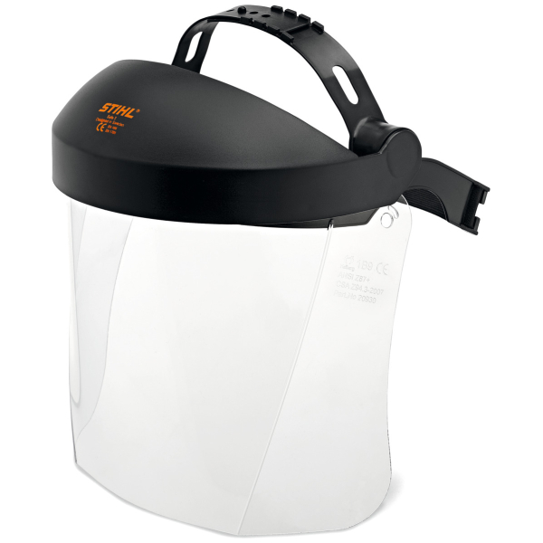 Face protection   plastic visor