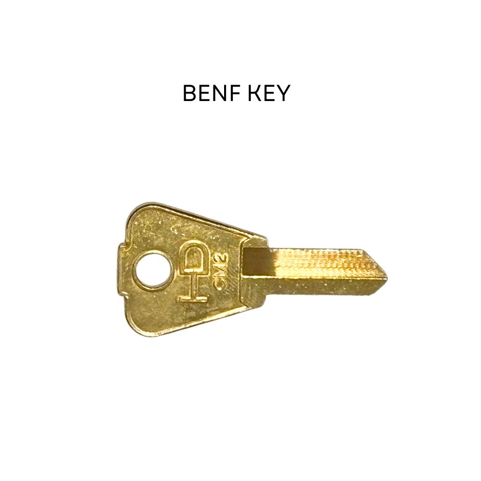 BENF Ignition Key – Compatible with Benford, Belle, Hatz, and Terex Equipment
