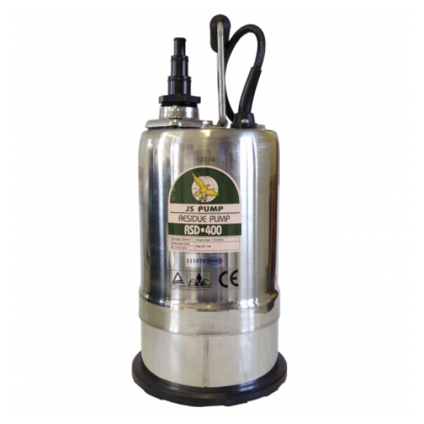 JS Pump RSD 400 Submersible Residue Water Drainage Pump 110v   Puddle Sucker