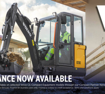 Unlock 0 99% Finance on Volvo Compact Excavators in Wales